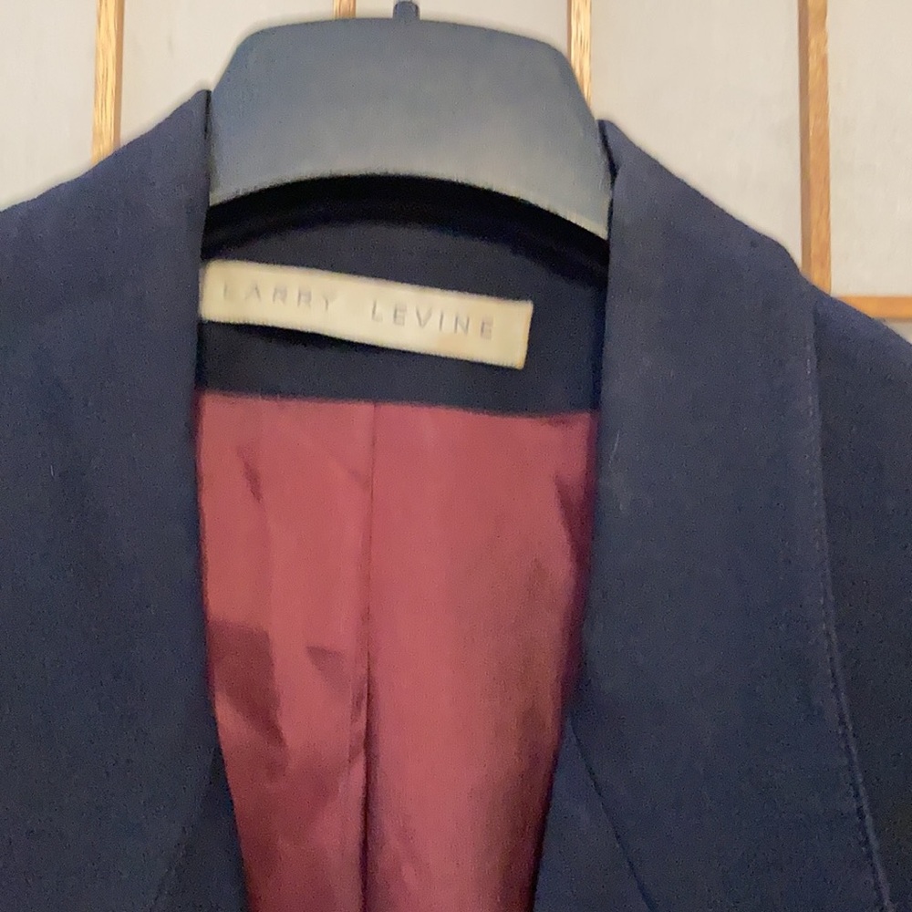 Larry Levine vintage blazer. Men’s or women’s fully lined. Size L. - Picture 2 of 3